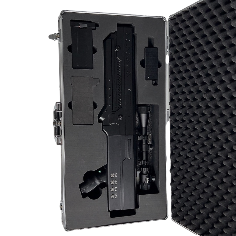  冠县手持便携式枪型低空防御反制四通道B型