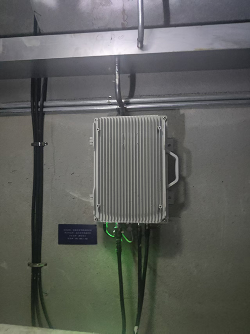  冠县电力管廊覆盖漏缆方式案例